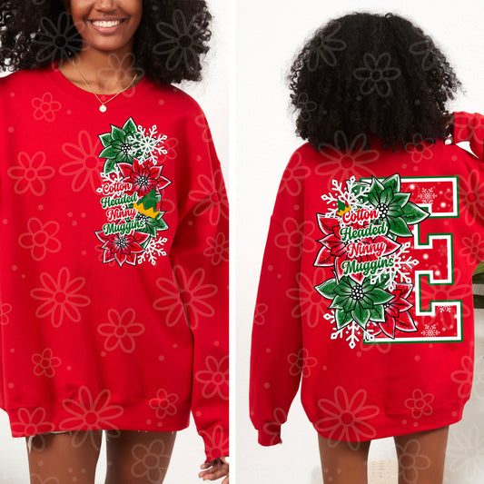 Cotton Headed Half Floral : Sleeve Set : PNG | Nov 2024