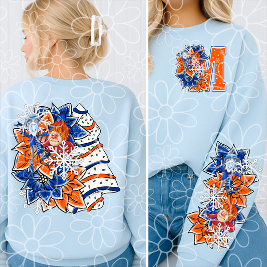 Hot & Cold Half Floral : Sleeve Set : PNG | Nov 2024