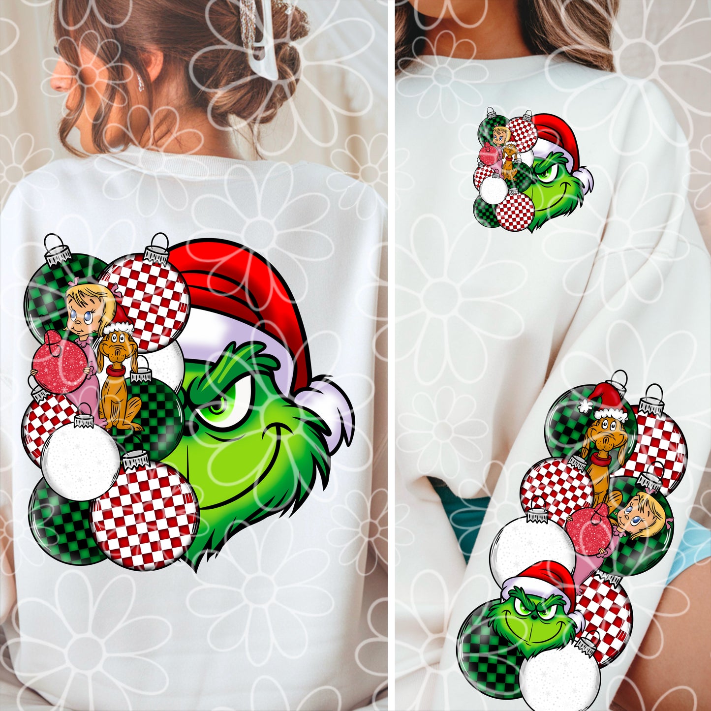 Green Man Bulbs Half Floral : Sleeve Set : PNG | Nov 2024