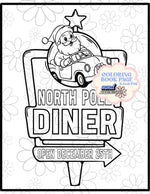 Christmas Coloring Book Pages