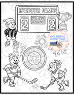Christmas Coloring Book Pages