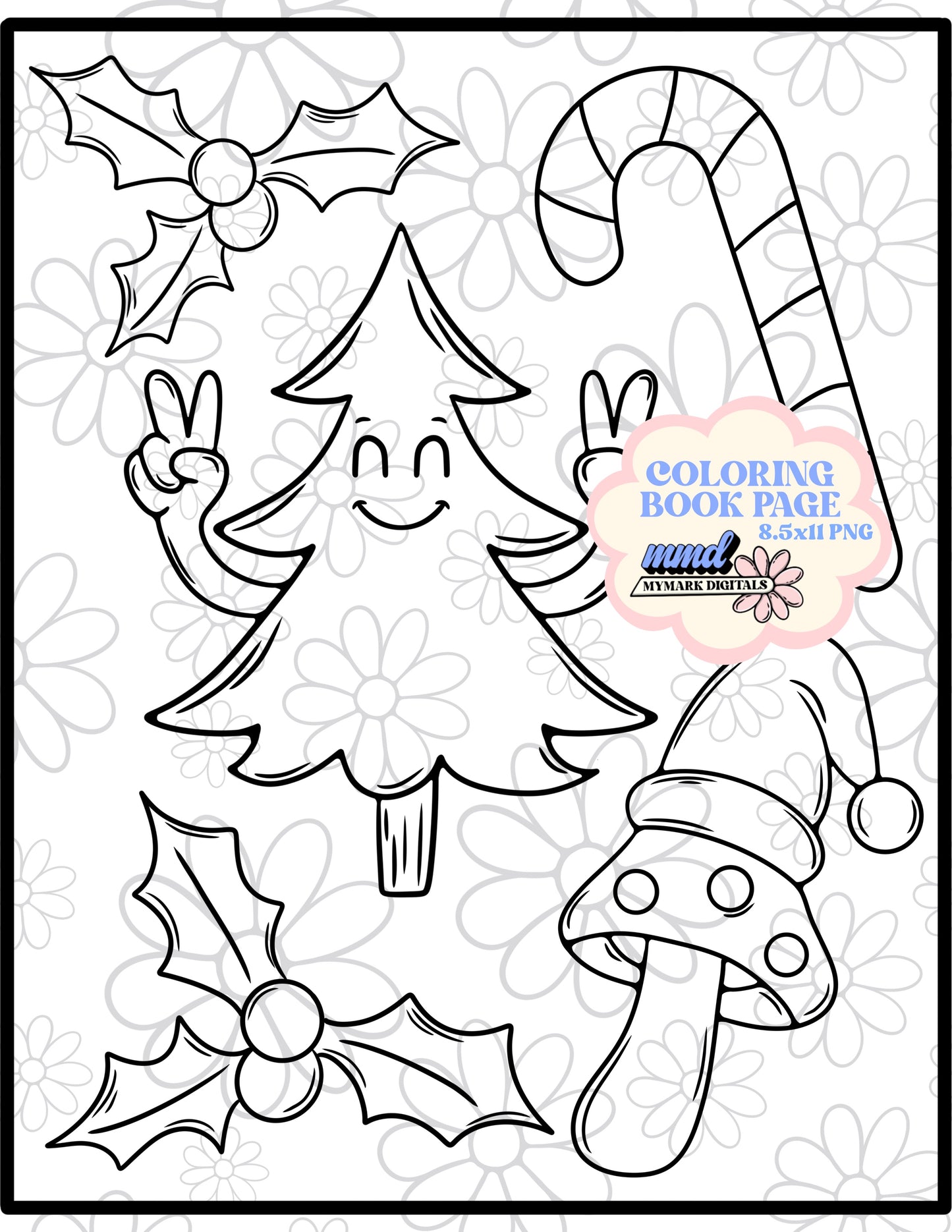 Christmas Coloring Book Pages