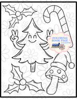 Christmas Coloring Book Pages