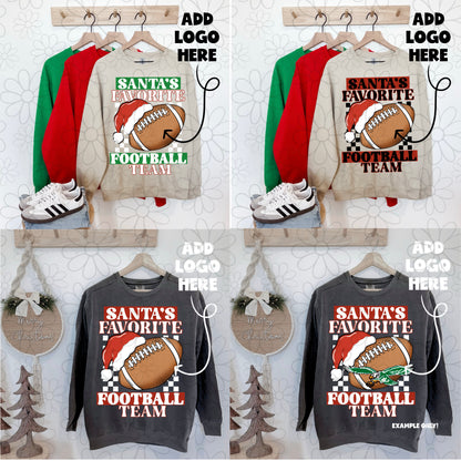 Santa’s Favorite Team Bundle | ADD A LOGO | Oct 2025