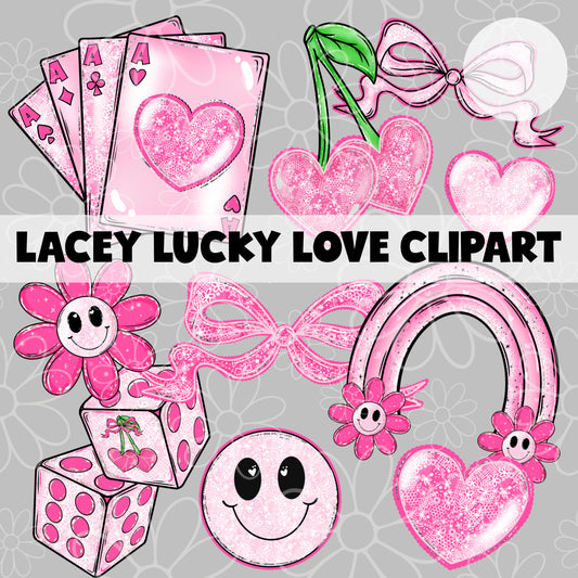 Lacey Lucky Love Clipart | December 25