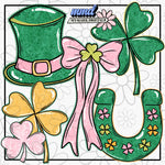 Lace St Patricks Clipart | JAN 26