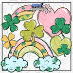 Lace St Patricks Clipart | JAN 26