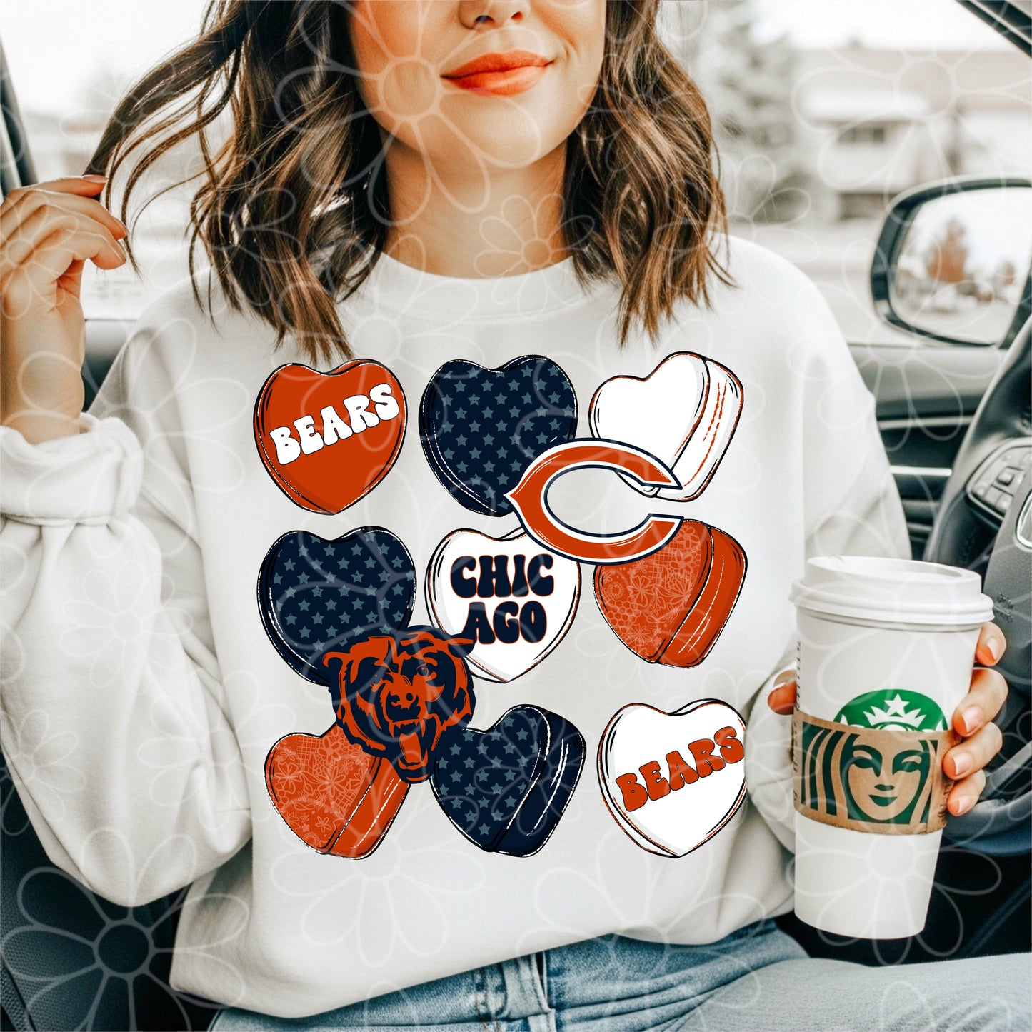 Conversation Heart Teams | Multiple Options | PNG