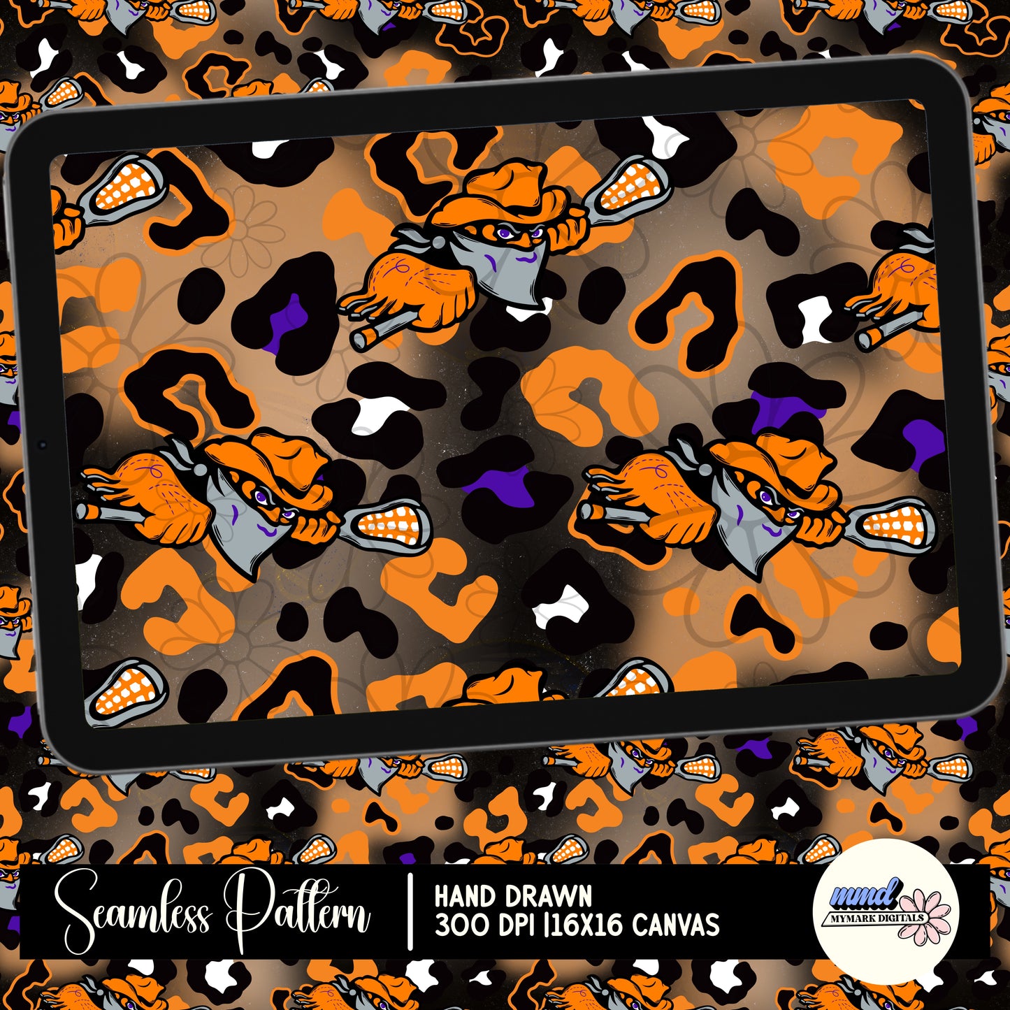 Animal Print Team Seamless | Multiple Options | PNG