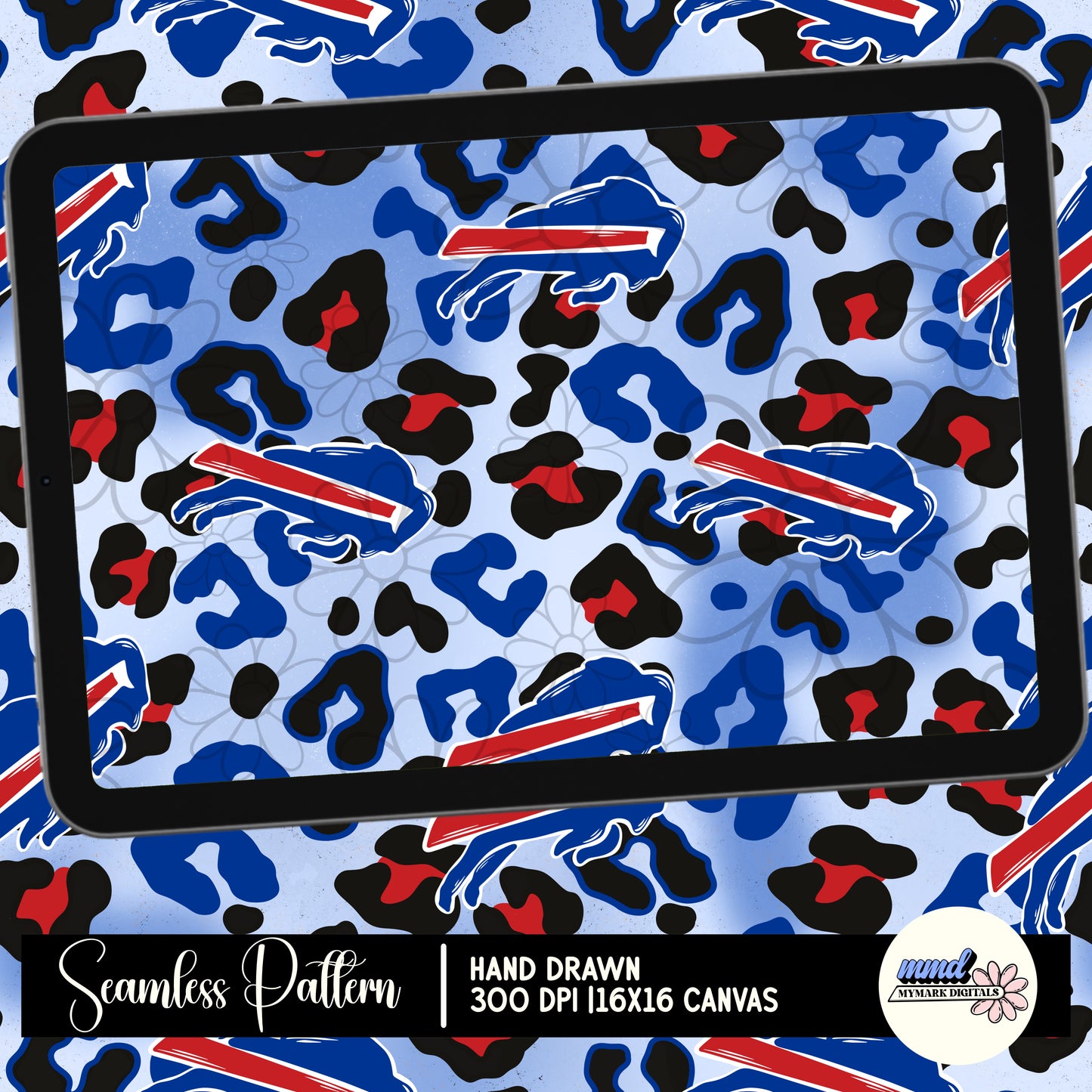 Animal Print Team Seamless | Multiple Options | PNG