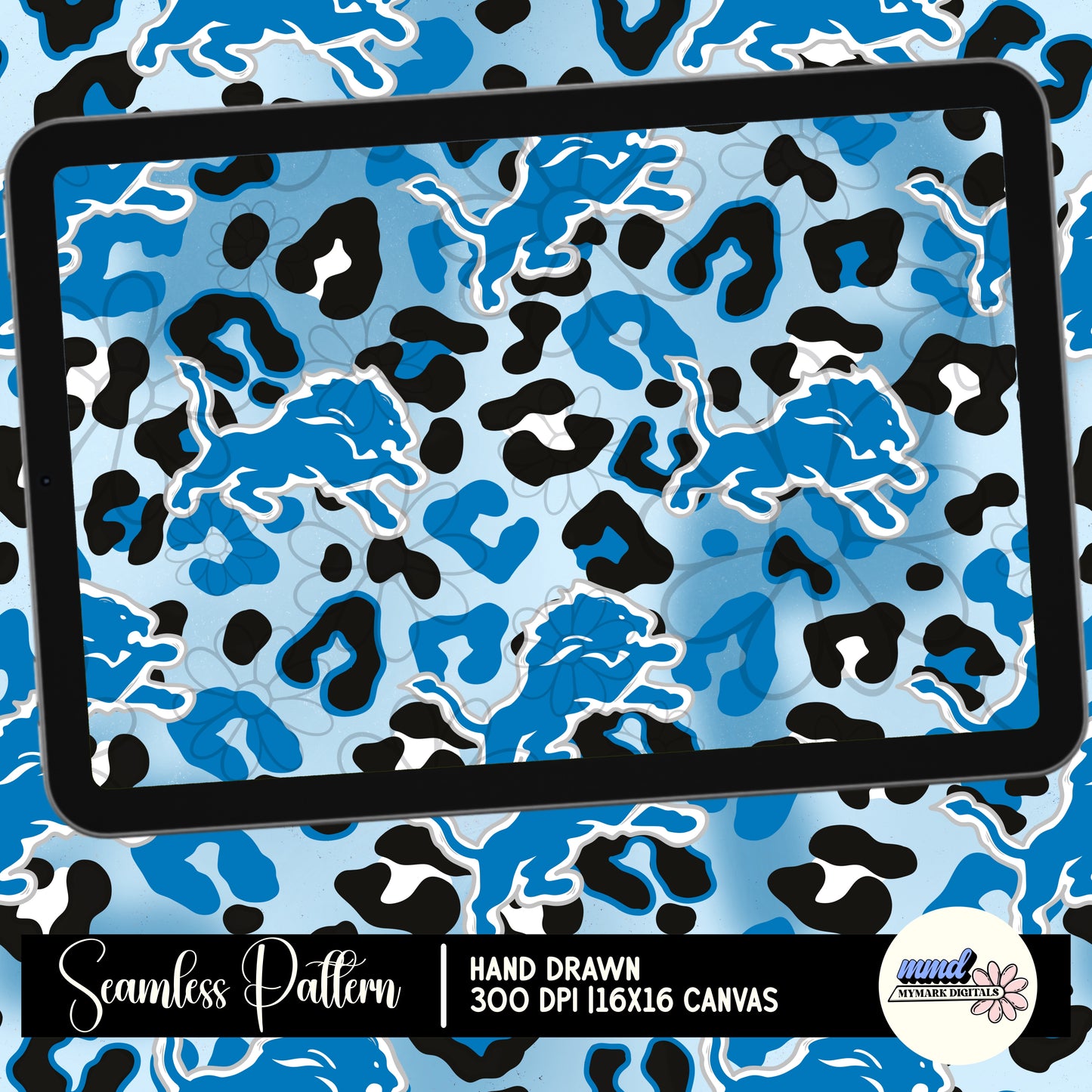 Animal Print Team Seamless | Multiple Options | PNG