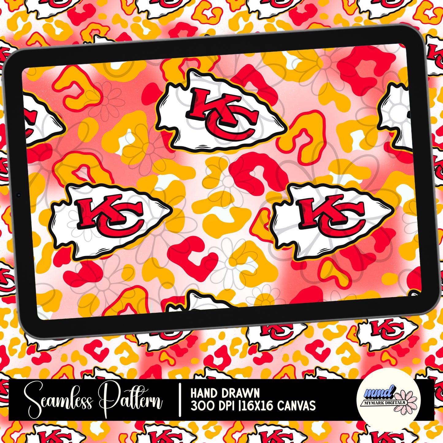 Animal Print Team Seamless | Multiple Options | PNG