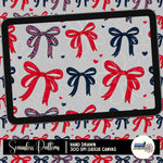 New England Bow Seamless | Repeating Pattern | January 26