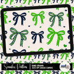 Seattle Bow Seamless | Repeating Pattern | January 26