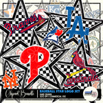 Baseball Stars Clipart | FEB CLIPART 26