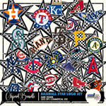 Baseball Stars Clipart | FEB CLIPART 26