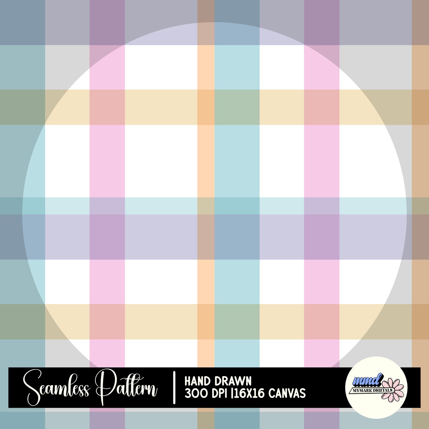 Spring Plaid Seamless | Repeating Pattern | February 26
