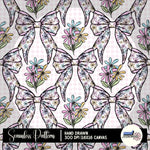 Spring Bow Seamless | Repeating Pattern | February 26