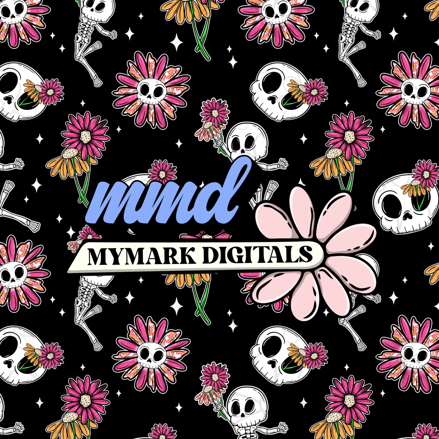 Spooky Spring Seamless | Repeating Pattern | February 26