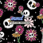 Spooky Spring Seamless | Repeating Pattern | February 26