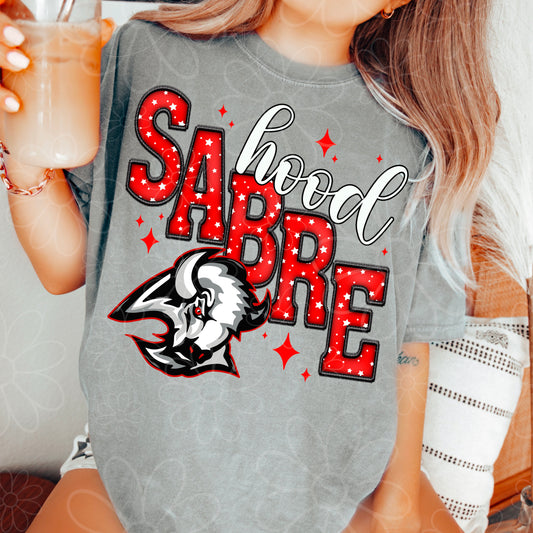 Buffalo Hockey Hood | Retro Throwback | PNG |