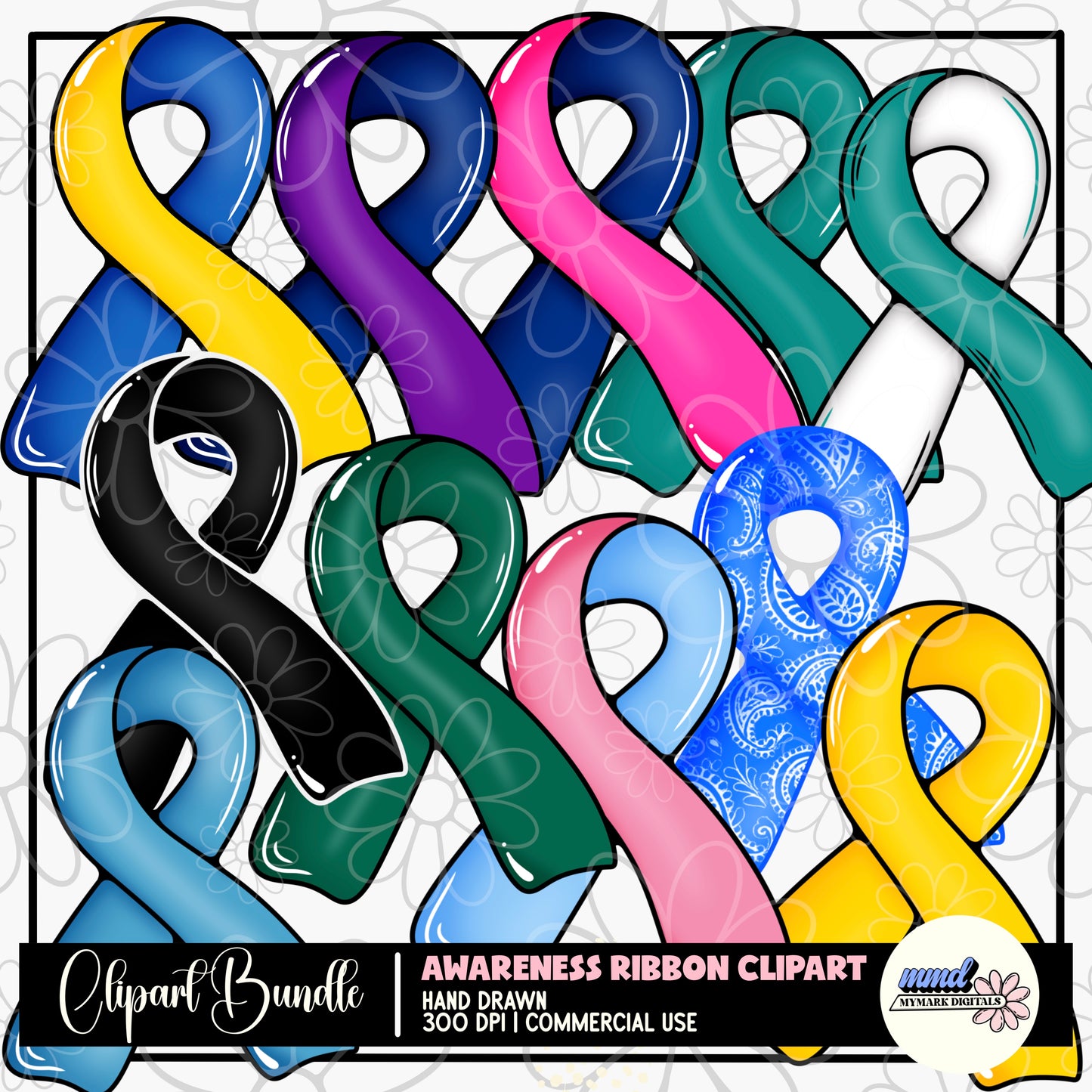 Awareness Ribbon Clipart Volume 2