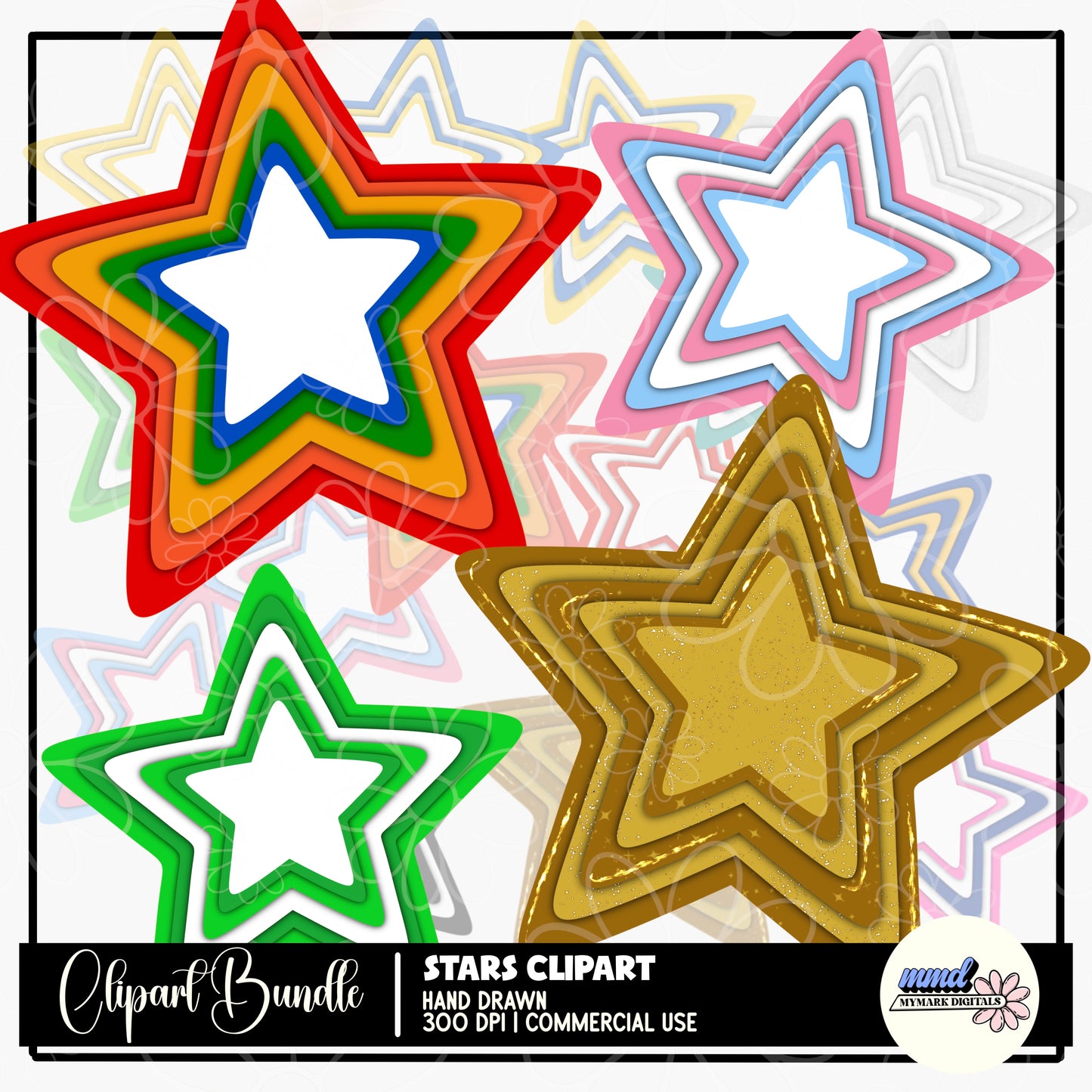 Stars Clipart Pack
