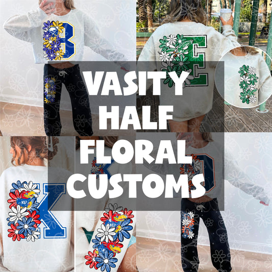 HALF FLORAL CUSTOMS