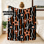 Philly Hockey Wavy Line Seamless | Repeating Pattern