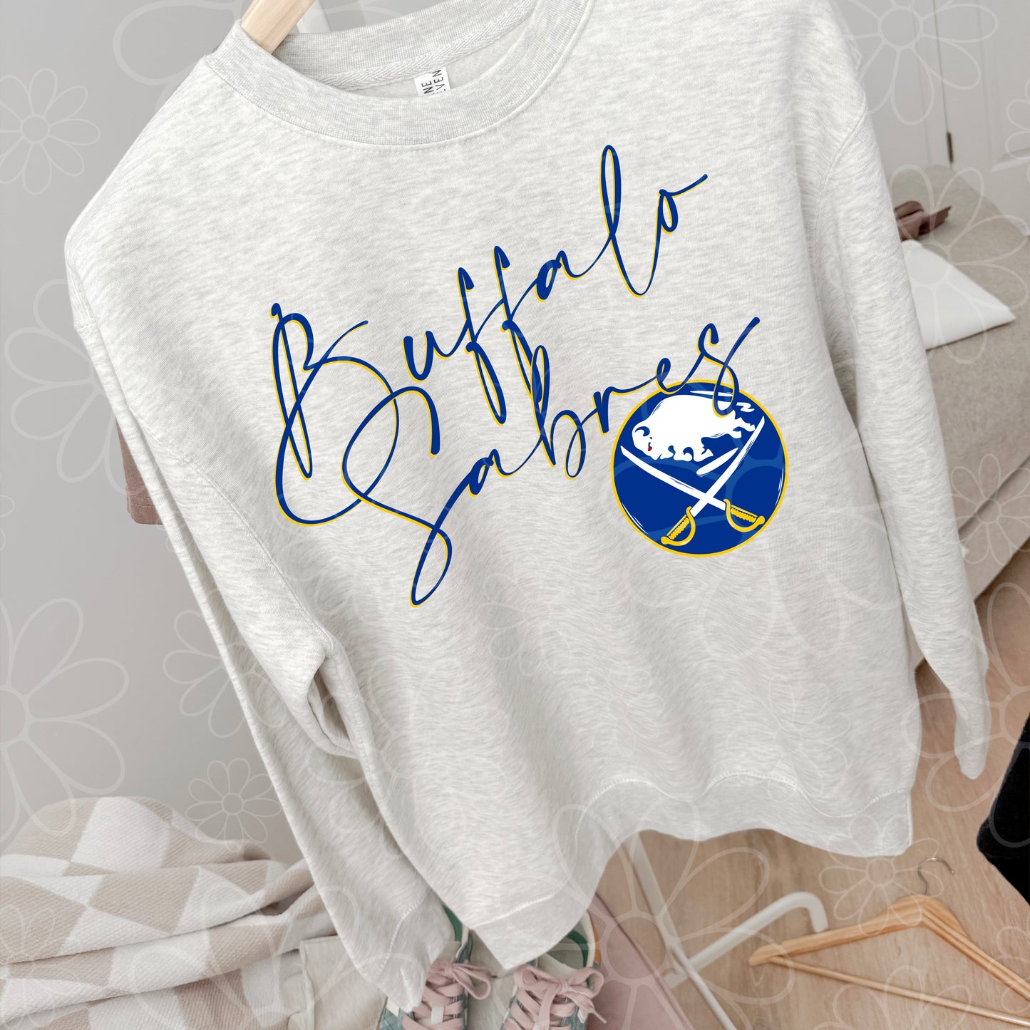 Cursive Buffalo Hockey | PNG |