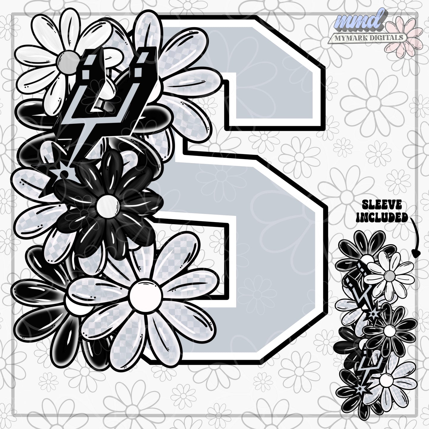 San Antonio Varsity  -  Half Floral