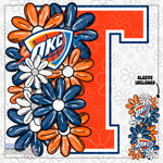 Thunder Varsity  -  Half Floral