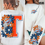 Thunder Varsity  -  Half Floral