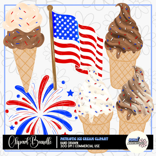American Ice Cream Clipart
