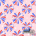 Fireworks Seamless | Repeating Pattern