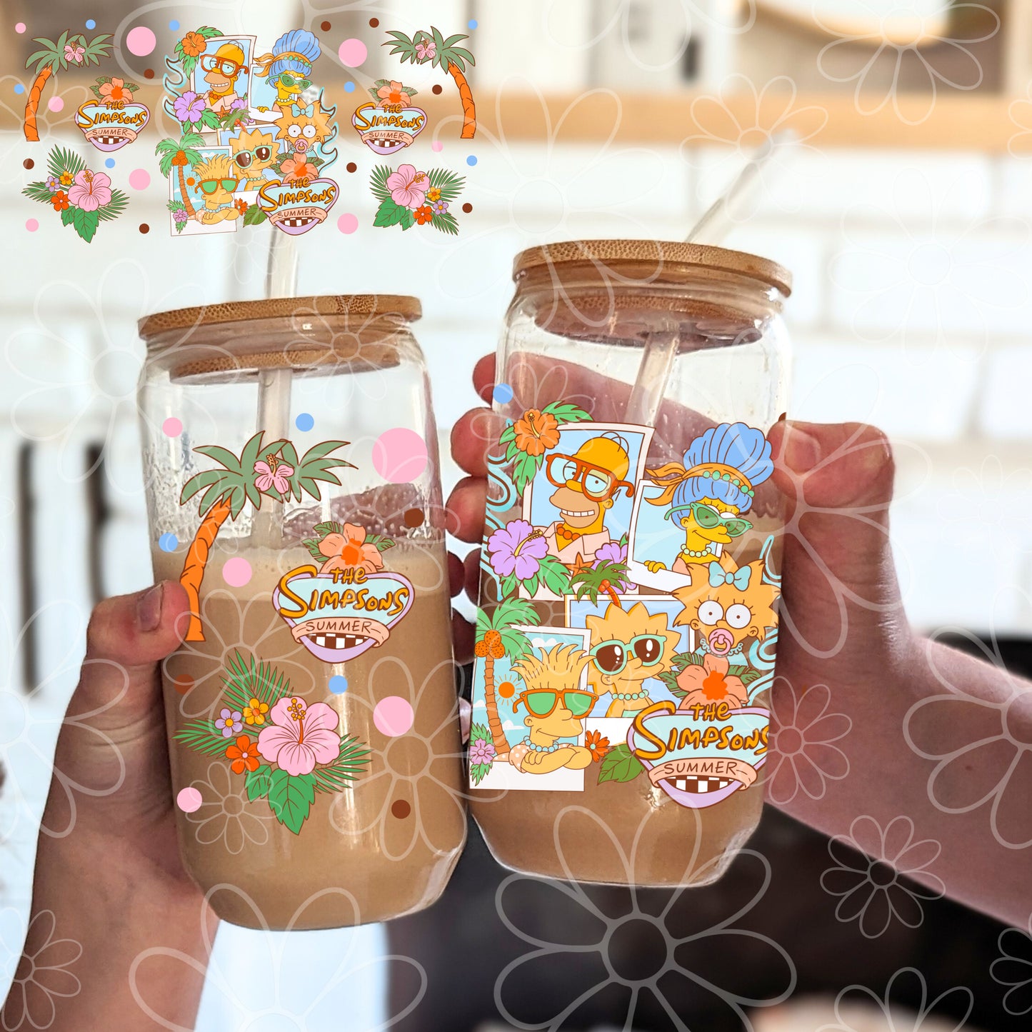 Funny Family Summer Libbey Wrap