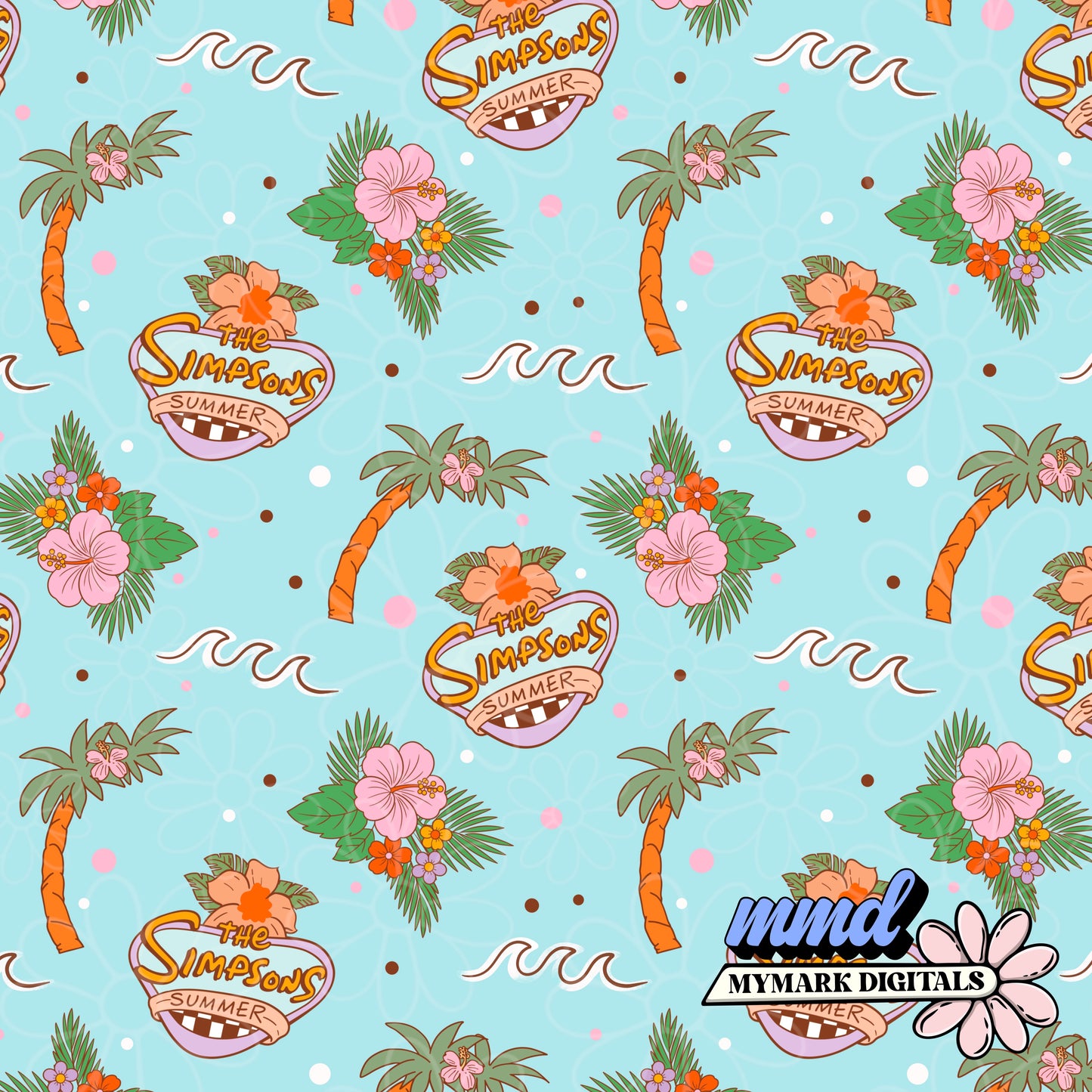 Funny Family Summer Seamless