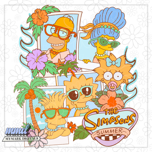 Funny Family Summer PNG | June 2026