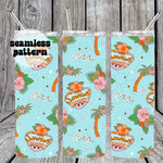 Funny Family Summer Seamless