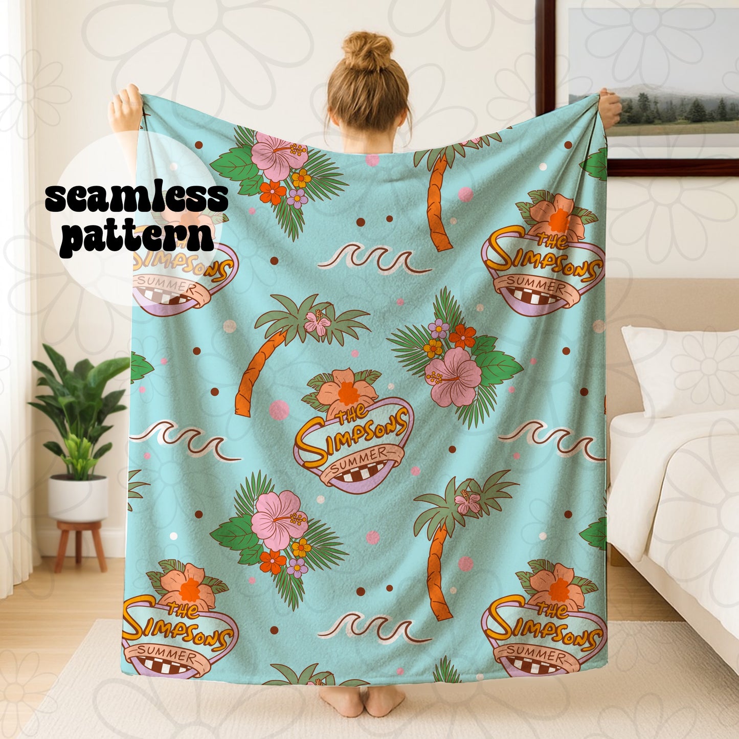 Funny Family Summer Seamless