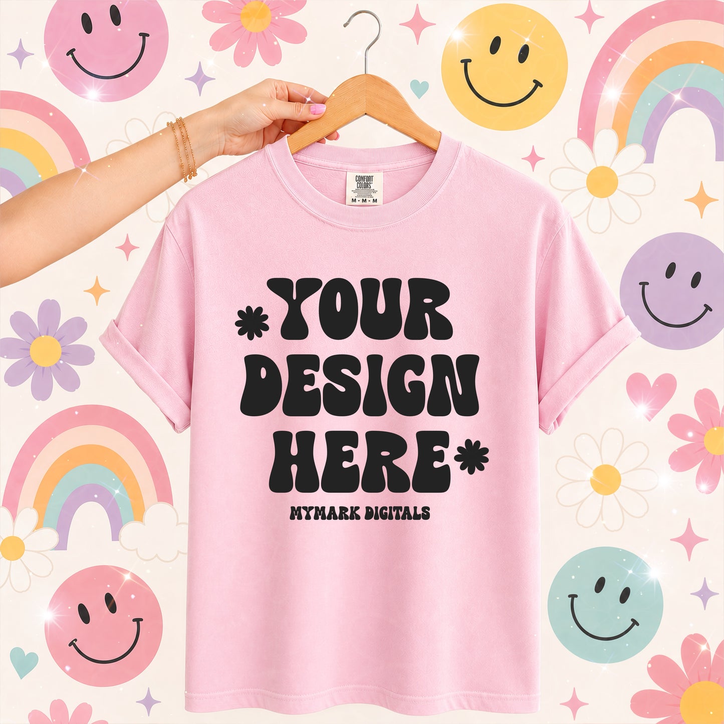 Bundle | Comfort Colors 1717 Shirt Mockup | CC1717 | Trendy Mockups | Summer Mockups | 8 Mocks