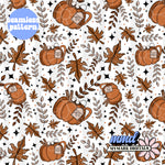 Pumpkin Spice Seamless | Repeating Pattern |