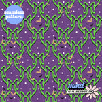 Batty Bow Seamless | Repeating Pattern  | July 2026
