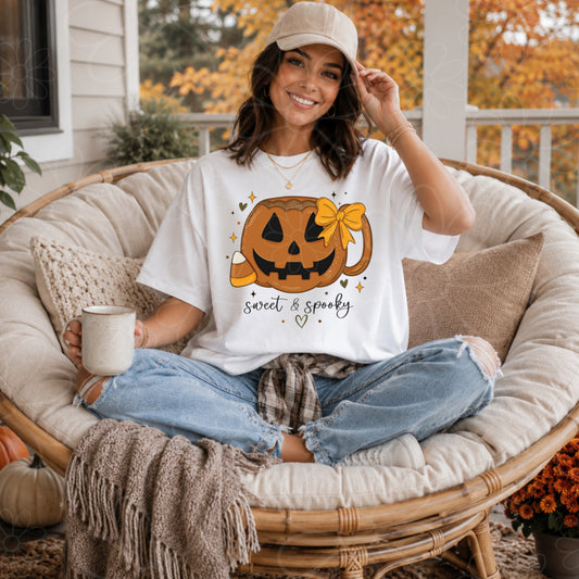 Spooky & Sweet Pumpkin | PNG | July2026