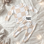 Neutral Checker Seamless | Repeating Pattern  | July 2026