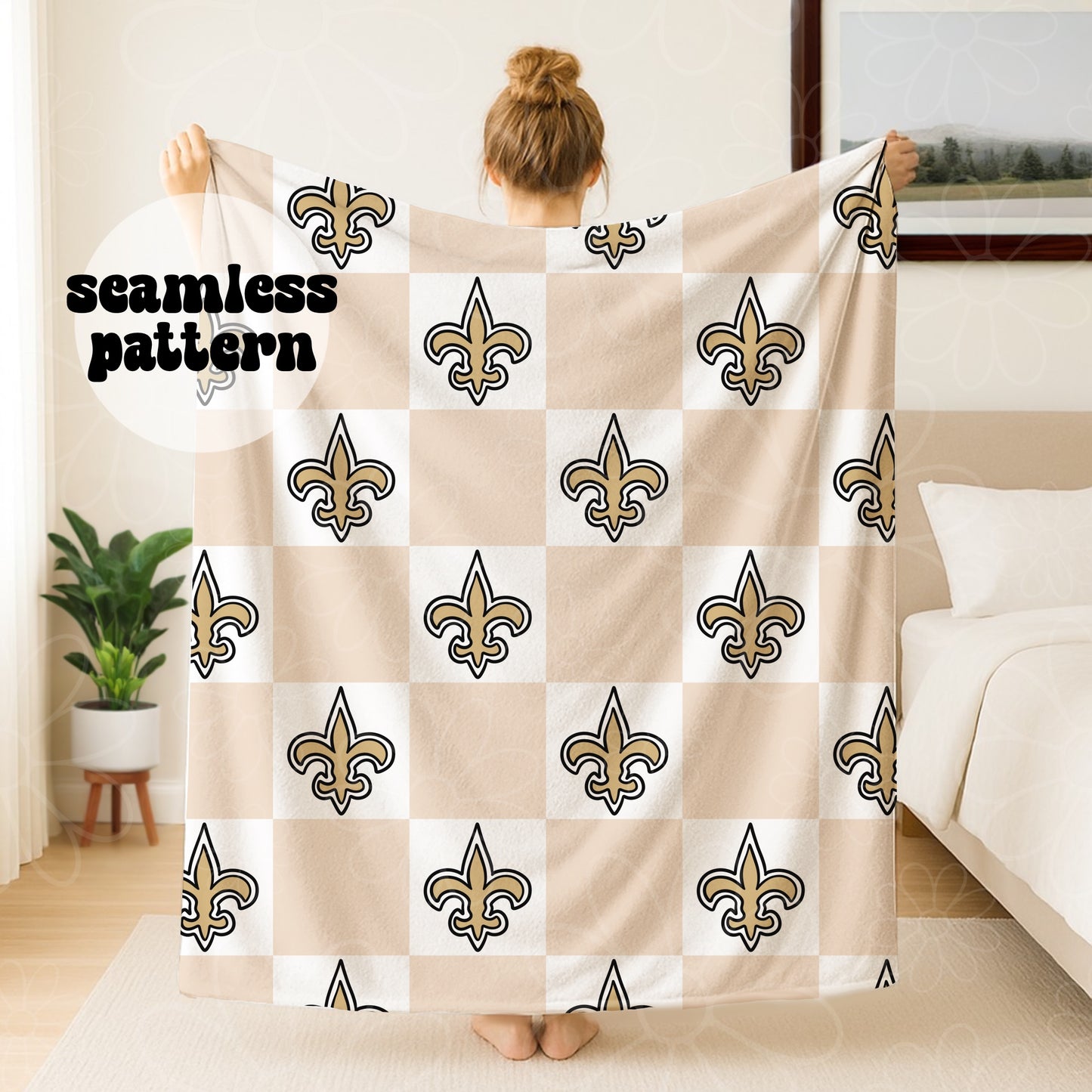 *MULTIPLE TEAMS/SINGLES/BUNDLE* Football Checker Seamless | July 2026