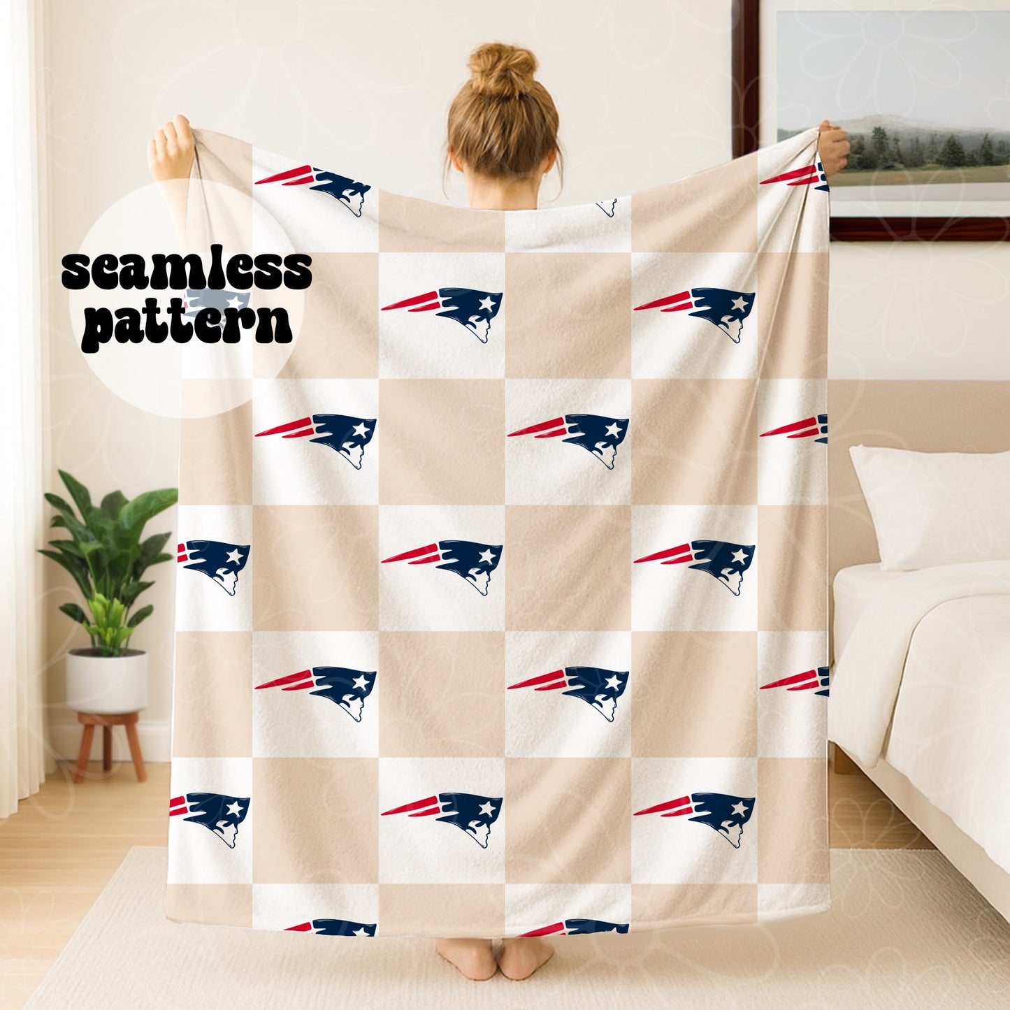 *MULTIPLE TEAMS/SINGLES/BUNDLE* Football Checker Seamless | July 2026