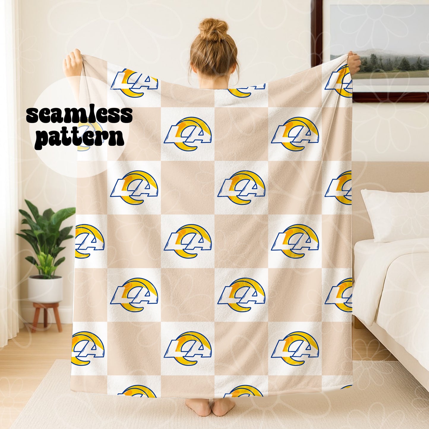 *MULTIPLE TEAMS/SINGLES/BUNDLE* Football Checker Seamless | July 2026