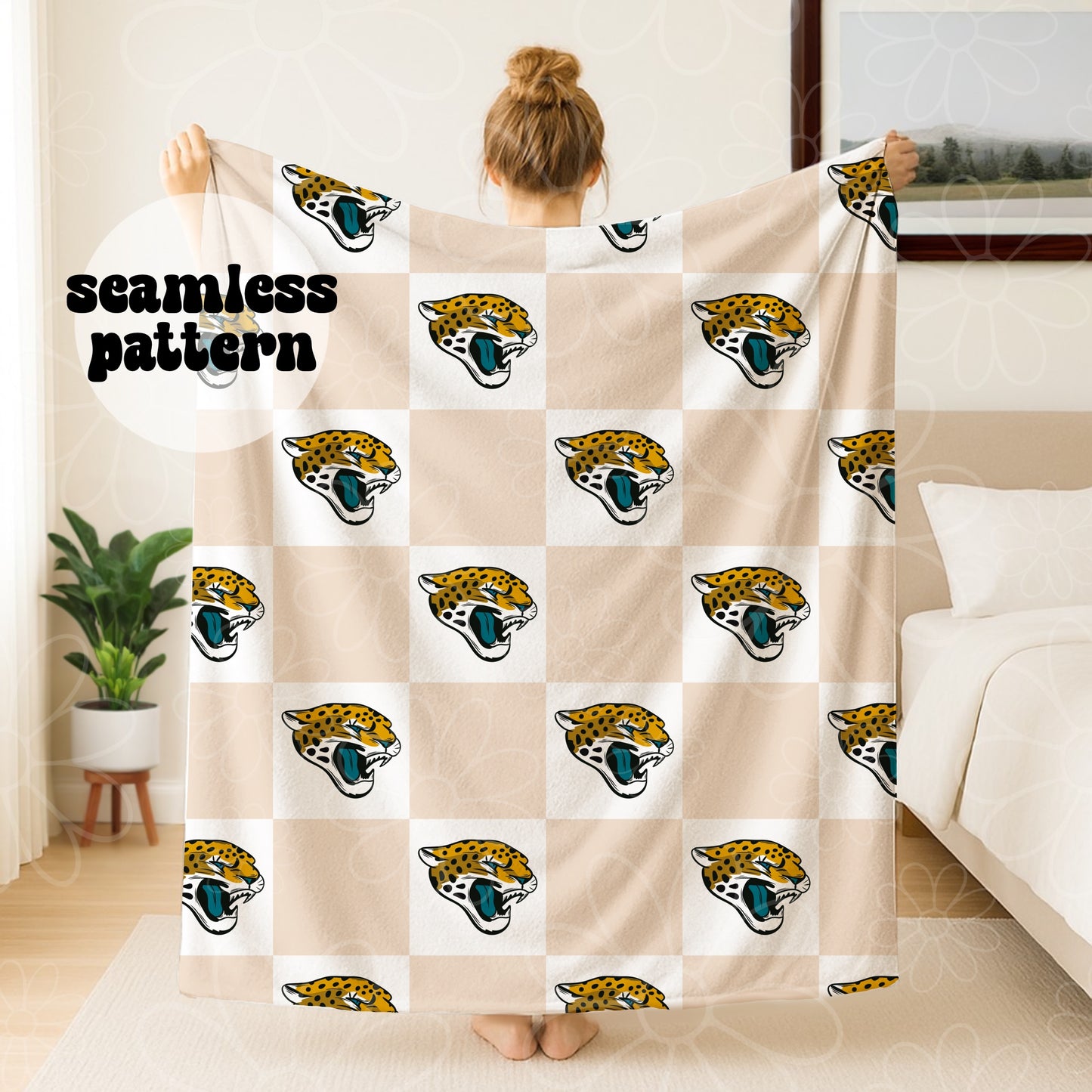 *MULTIPLE TEAMS/SINGLES/BUNDLE* Football Checker Seamless | July 2026