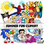 SUMMER FUN CLIPART